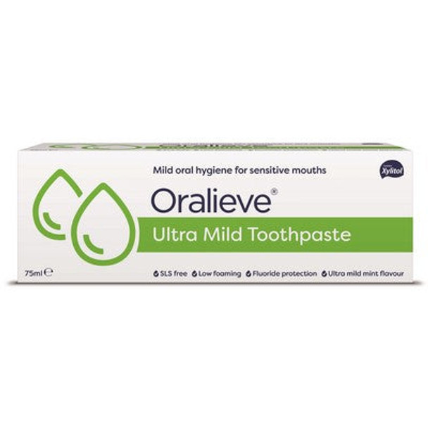 Oralieve ultra mild toothpaste