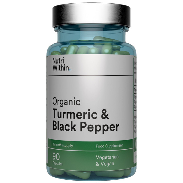 Nutri Within organic turmeric & black pepper