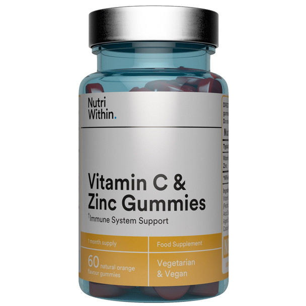 Nutri Within vitamin C & zinc gummies