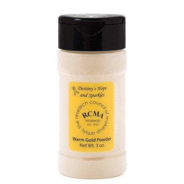 RCMA Makeup "Destiny's Hope and Sparkles" Warm Gold Powder