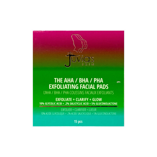Juvia's Skin The AHA/BHA/PHA Peel Pads, (15 Pads) Juvia's Skin The AHA/BHA/PHA Peel Pads, (15 Pads)