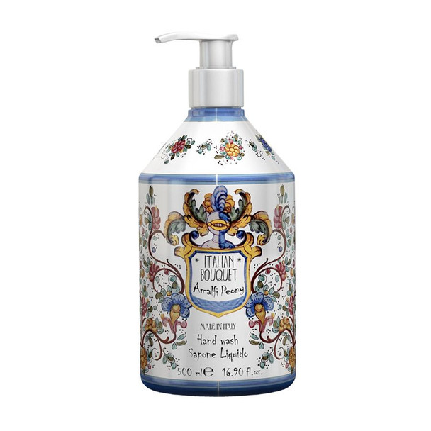 Maioliche Liquid Hand Soap - Amalfi Peony