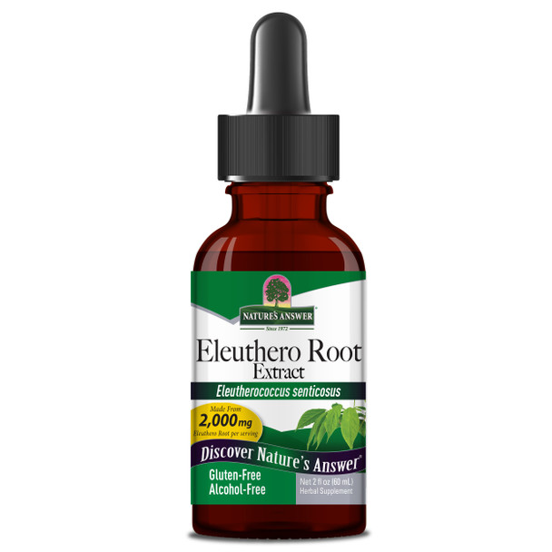 Nature's Answer Alcohol-Free Eleuthero Root, 2-Fluid Ounces Nature's Answer Alcohol-Free Eleuthero Root, 2-Fluid Ounces
