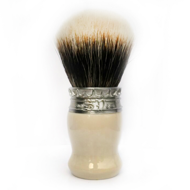 Ivory Resin Shave Brush