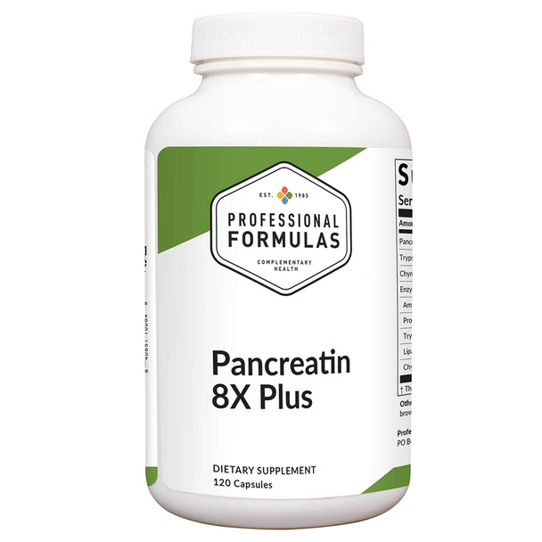 Pancreatin 8X Plus 120 Capsules