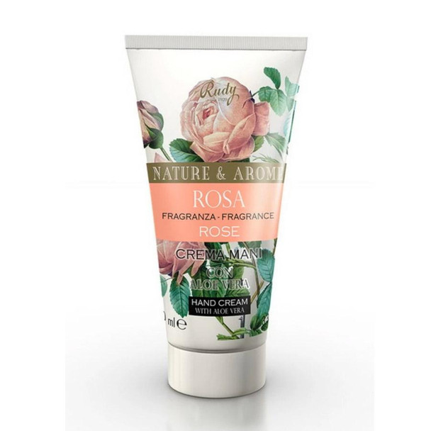 Nature & Arome Hand Cream with Aloe Vera (Botanic) - Rose