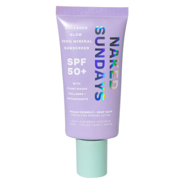 SPF50+ Collagen Glow 100% Mineral Perfecting Priming Lotion