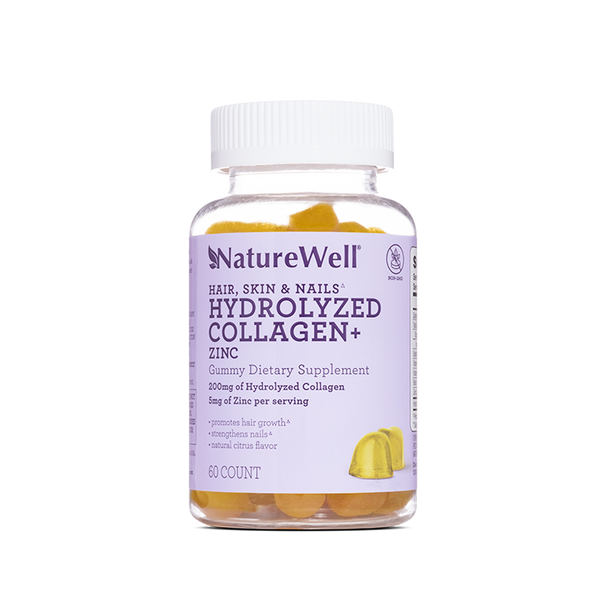 Hydrolyzed Collagen + Zinc Dietary Supplement