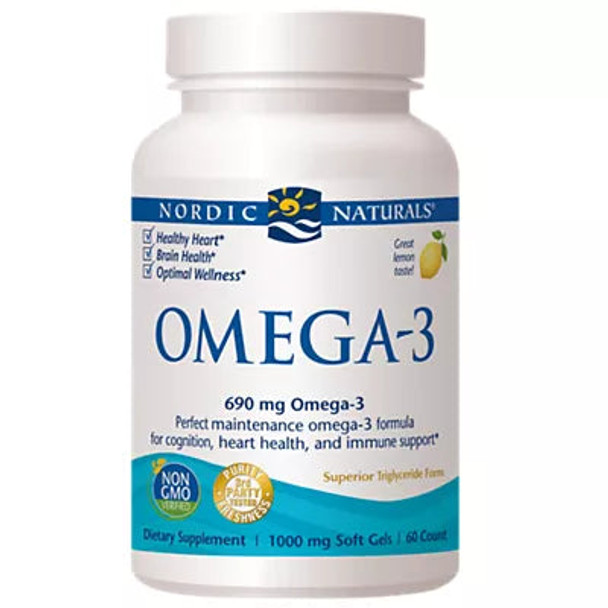 Ultimate Omega Fish Oil, #60 Capsules, Nordic Naturals