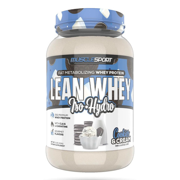 MuscleSport Lean Whey Iso-Hydro 2lb