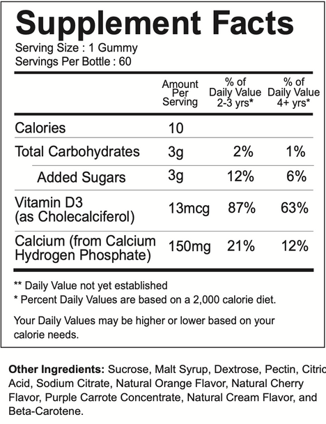 Calci-Yummies 60ct