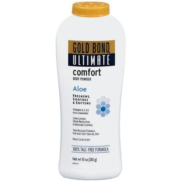 Gold Bond Ultimate Comfort Body Powder-10 oz (Quantity of 5)