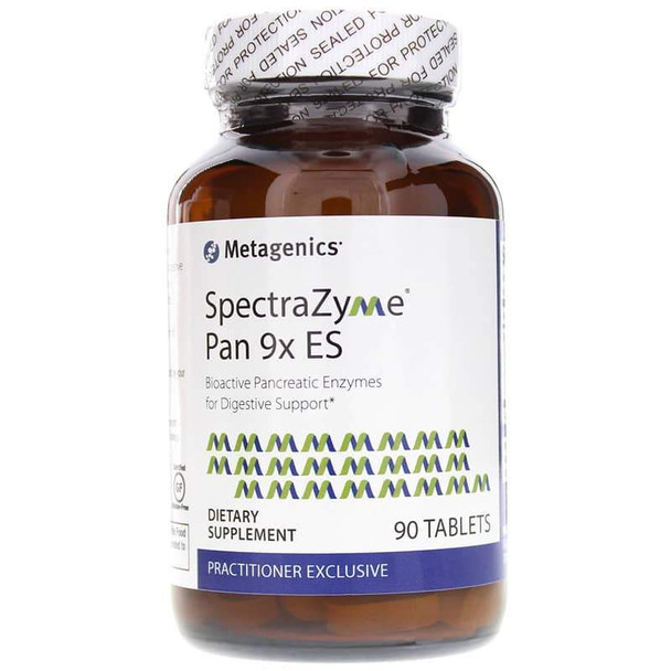 Spectrazyme Pan 9X ES (Extra Strength) 90 Tablets