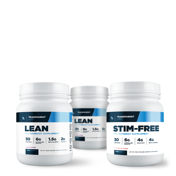 3 Month Cycle Preseries Lean Pre-Workout Stack