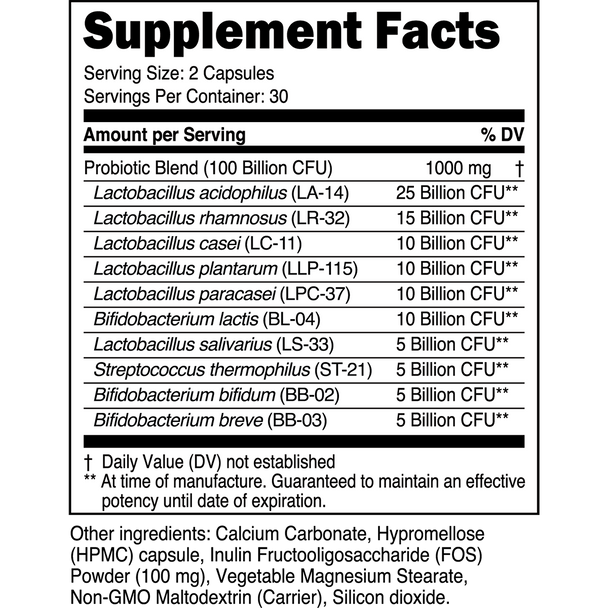 Transparent Labs Gut Health 60 Capsules