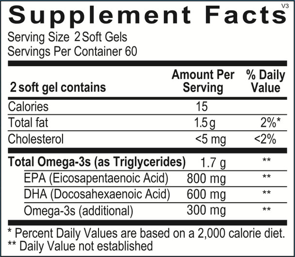 Omega 3 120softgels