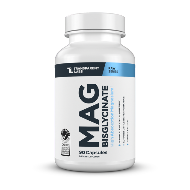 Transparent Labs Magnesium Bisglycinate 90 Capsules