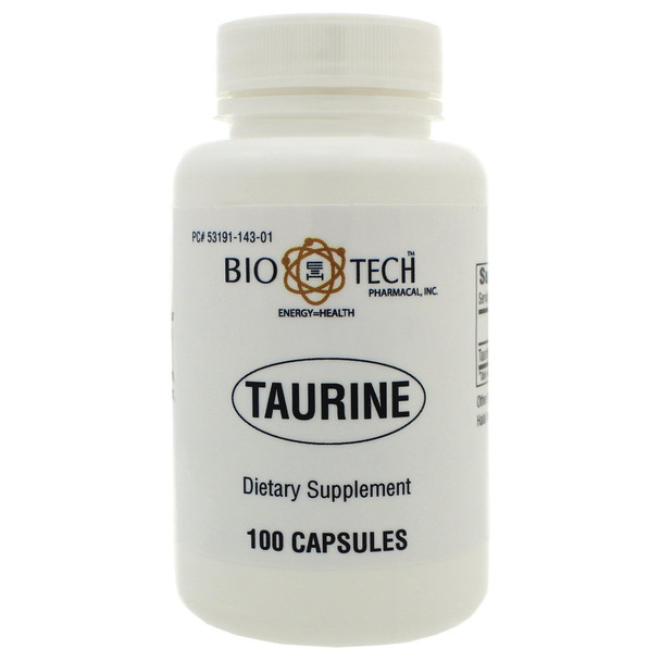 Taurine 100 Capsules - Bio-Tech