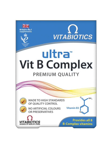 Vitabiotics Ultra Vit B Complex, 60 Tablets