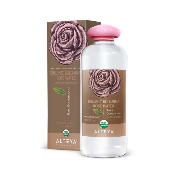 Alteya Organic Bulgarian Rose Water 500ml (Screw Cap) (Currently Unavailable)