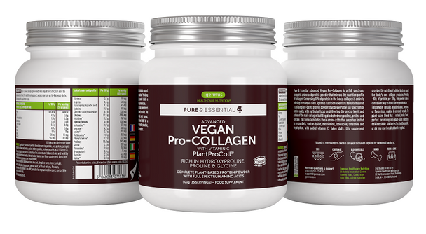 Igennus Pure & Essential Advanced Vegan Pro-Collagen 500G