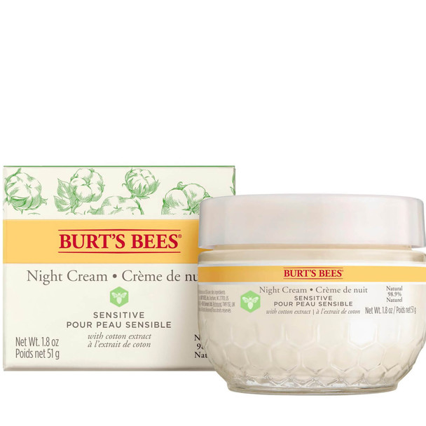 Burts Bees Sensitive Skin Night Cream 50g