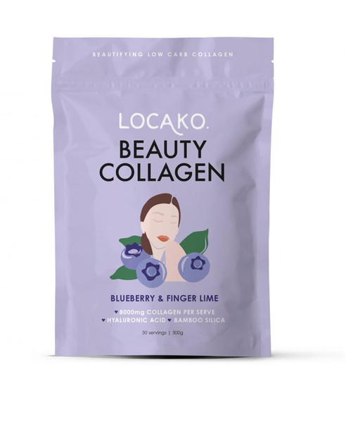 Locako Beauty Collagen Blueberry & Finger Lime 300g