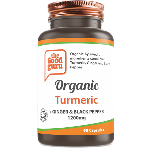 the Good guru Organic Turmeric + Ginger & Black Pepper