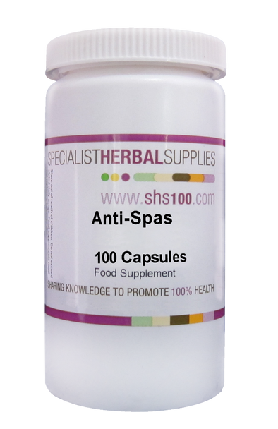 Specialist Herbal Supplies (SHS) Anti-Spas Capsules