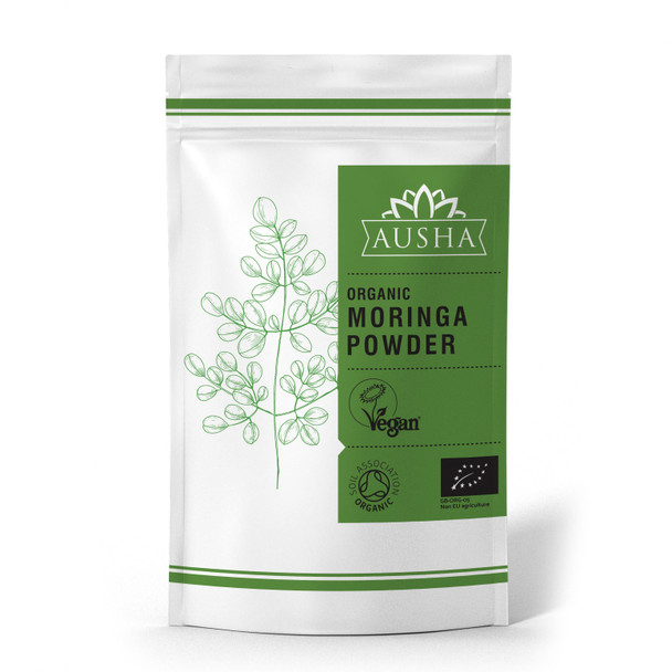 Ausha Organic Moringa Powder 100g