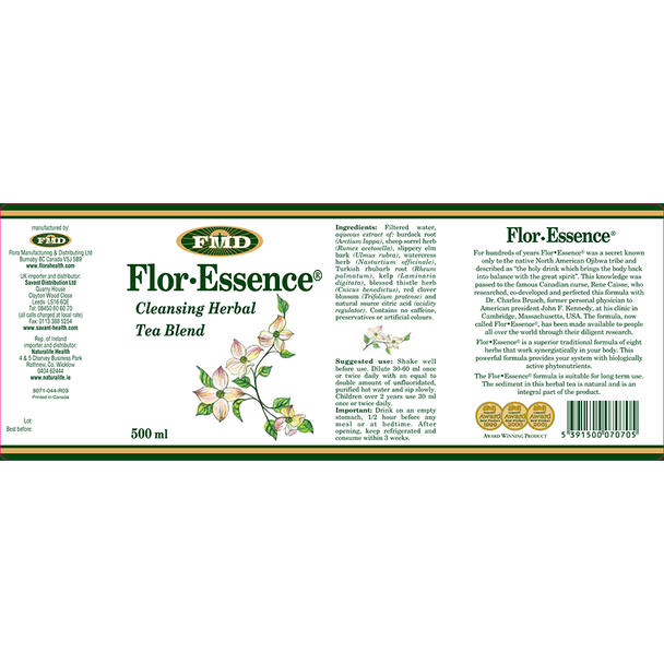 FMD Flor-Essence Cleansing Herbal Tea Blend 500ml