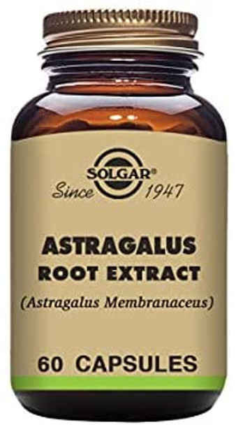 Solgar Astragalus Root Extract Vegetable Capsules - Pack of 60