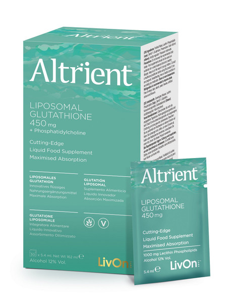 Altrient Liposomal Glutathione 450mg 30 Sachets