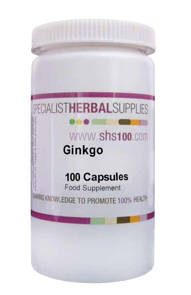 Specialist Herbal Supplies (SHS) Ginkgo Capsules