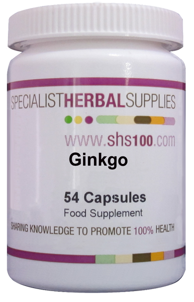 Specialist Herbal Supplies (SHS) Ginkgo Capsules