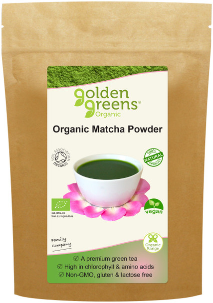 Golden Greens (Greens Organic) Organic Matcha Tea 100g