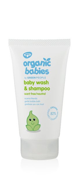 Green People Organic Babies Baby Wash & Shampoo Scent Free 150ml