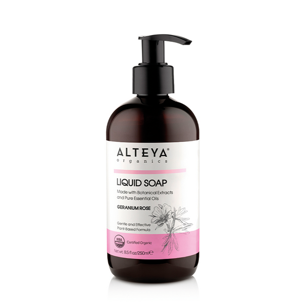 Alteya Liquid Soap Geranium Rose 250ml