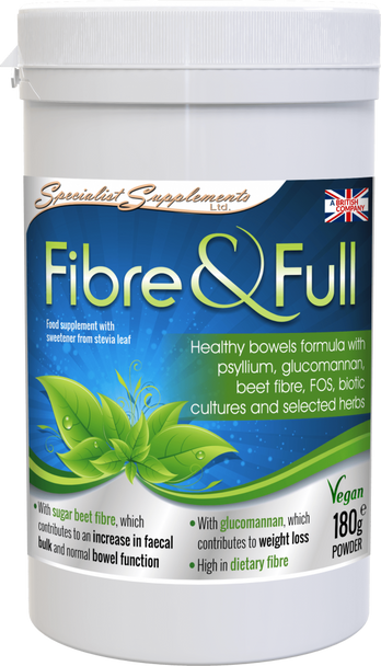 Specialist Supplements Fibre & Full 180G