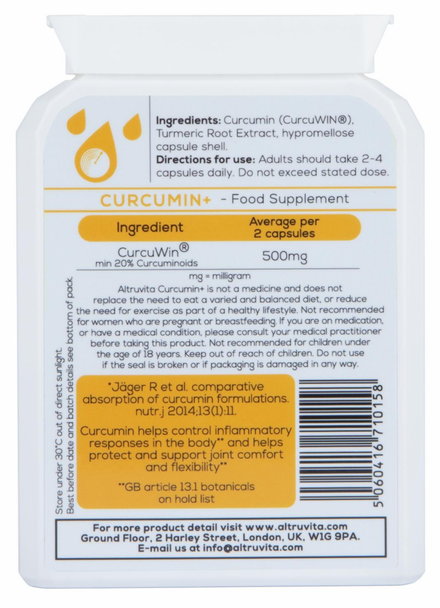 Altruvita Curcumin+ 60's