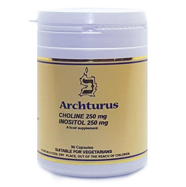 Archturus Choline 250mg & Inositol 250mg 90's