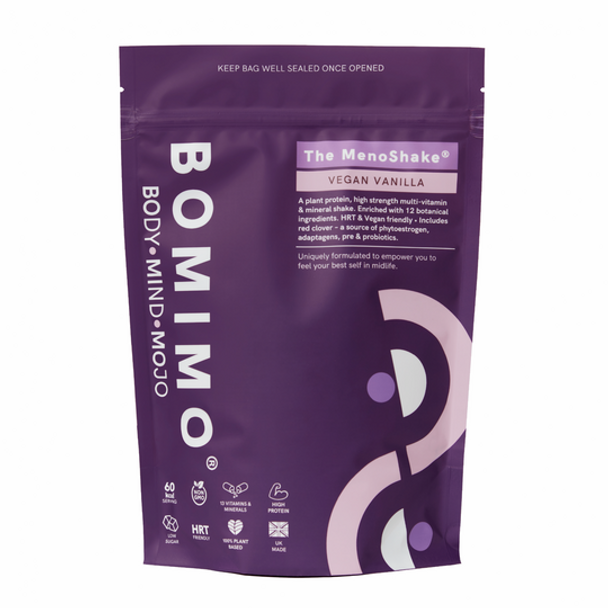 Bomimo The Menoshake Vegan Vanilla 400g