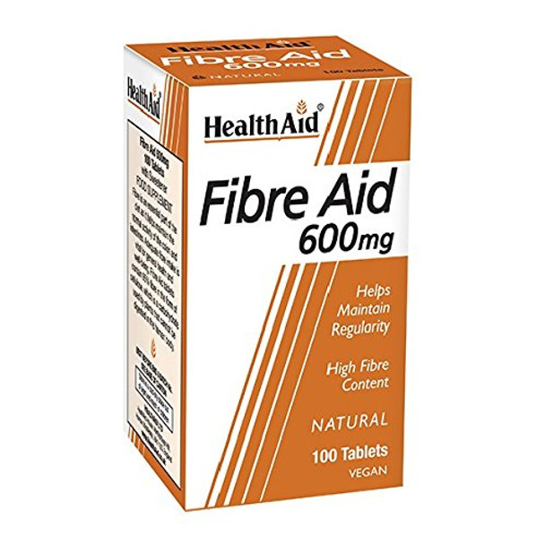 Healthaid Fibre Aid 600Mg - 100 Vegan Tablets