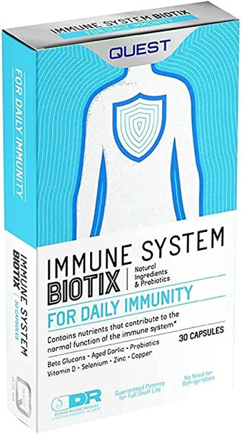 Quest Vitamins ImmuneBiotix 30's (Currently Unavailable)