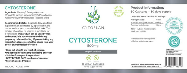 Cytoplan Cytosterone 30'S