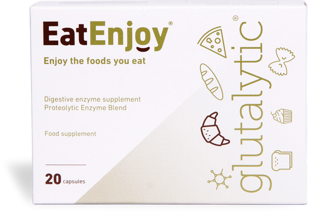 EatEnjoy EatEnjoy Glutalytic (Formerly Gluten Digestive Enzyme) 20's