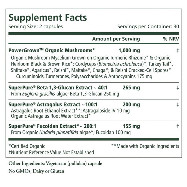 The Synergy Company (Pure Synergy) Immune Health 60's The Synergy Company (Pure Synergy) Immune Health 60's
