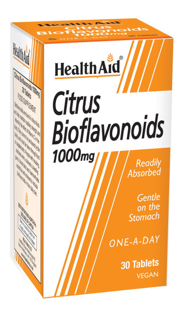 Health Aid Vegan Citrus Bioflavonoids 1000mg 30's