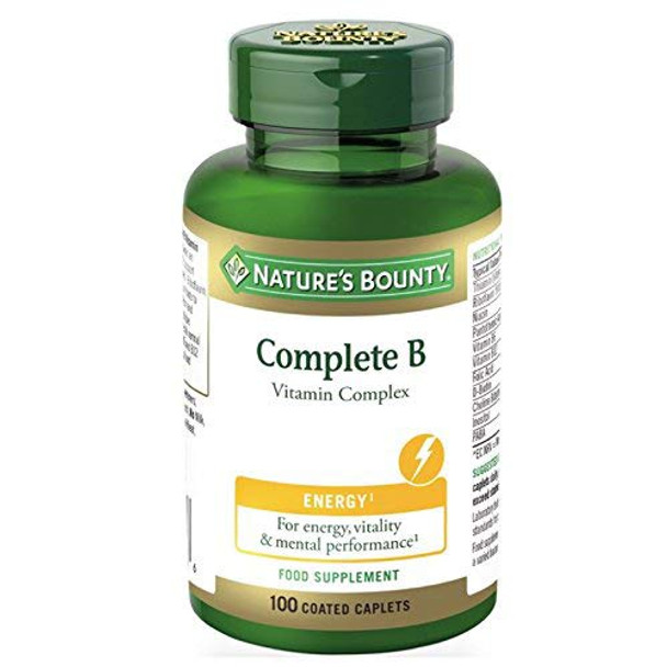 Nature'S Bounty Complete B Vitamin Complex Caplets - Pack Of 100