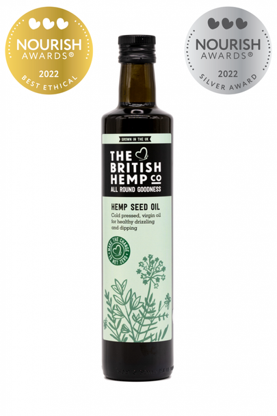 The British Hemp Co Hemp Seed Oil 500Ml